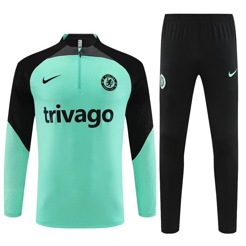 23-24 Chelsea Long Sleeve Training Suit Yupoo