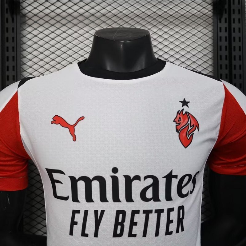 25-26 AC Milan Away Kit Player Version Shirt AAAAJersey Wholesale Yupoo 3