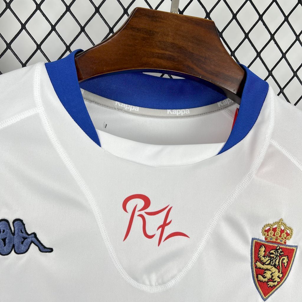 01-02 Zaragoza Home Retro Kit Vintage Shirt AAAAJersey Supply Yupoo 4