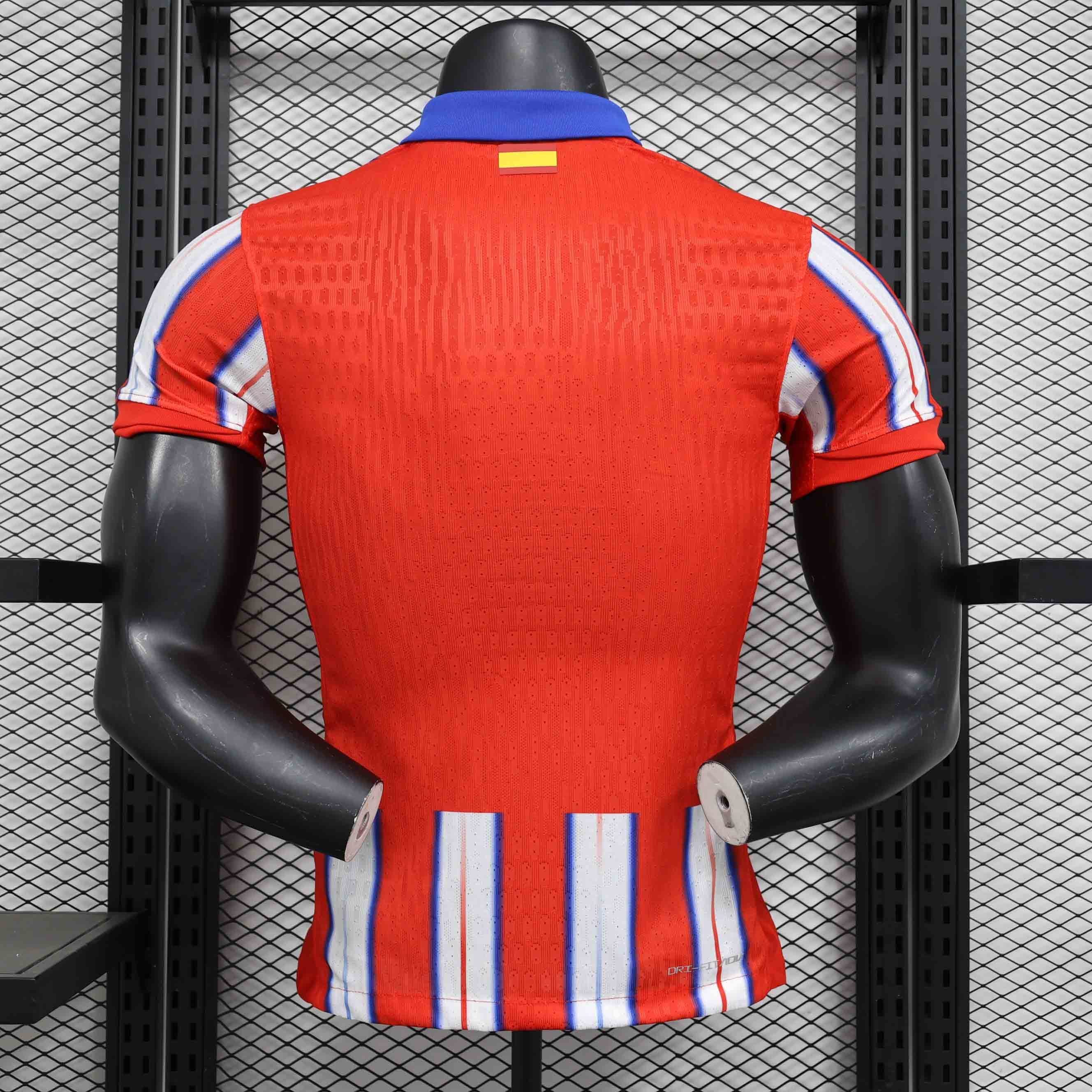 24-25 Atletico Madrid Home Kit Player Version Shirt Football AAAAJersey Supplier 2