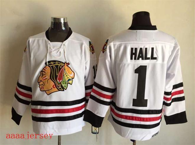 Chicago Blackhawks retro ice hockey jersey M-3XL 芝加哥黑鹰队复古冰球服 7