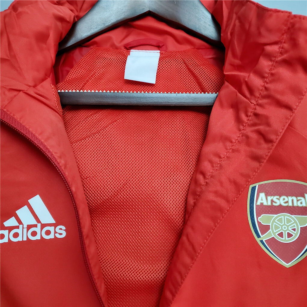 20-21 Arsenal red windbreaker 1