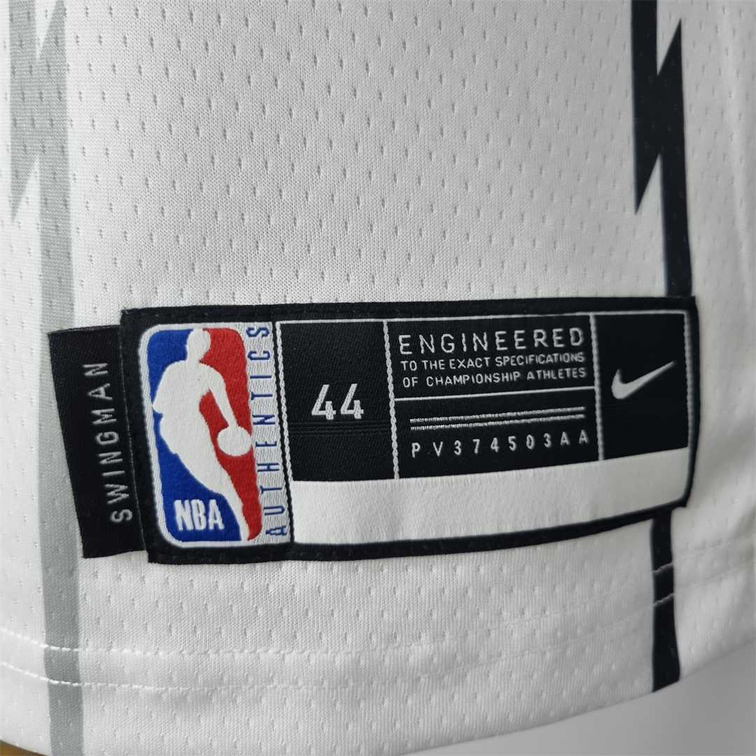 Toronto Raptors CARTER #15 White NBA Jersey 4