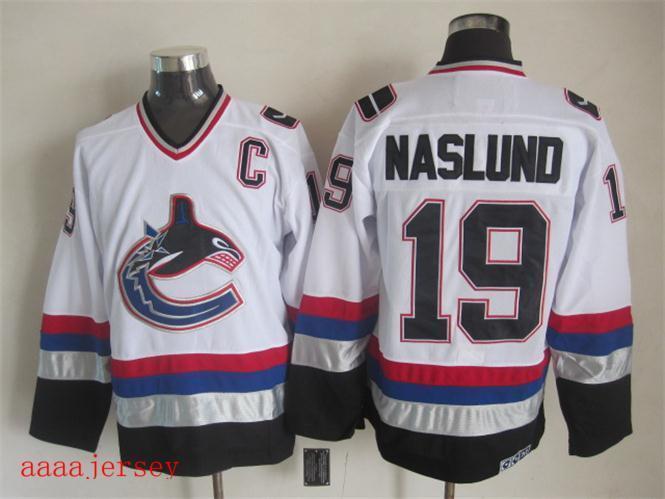 Vancouver Canucks retro ice hockey jersey M-3XL 温哥华加人队复古冰球服