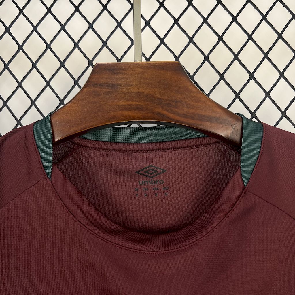25-26 Fluminense Red Training Kit Soccer T-Shirt AAAAJersey Yupoo 4
