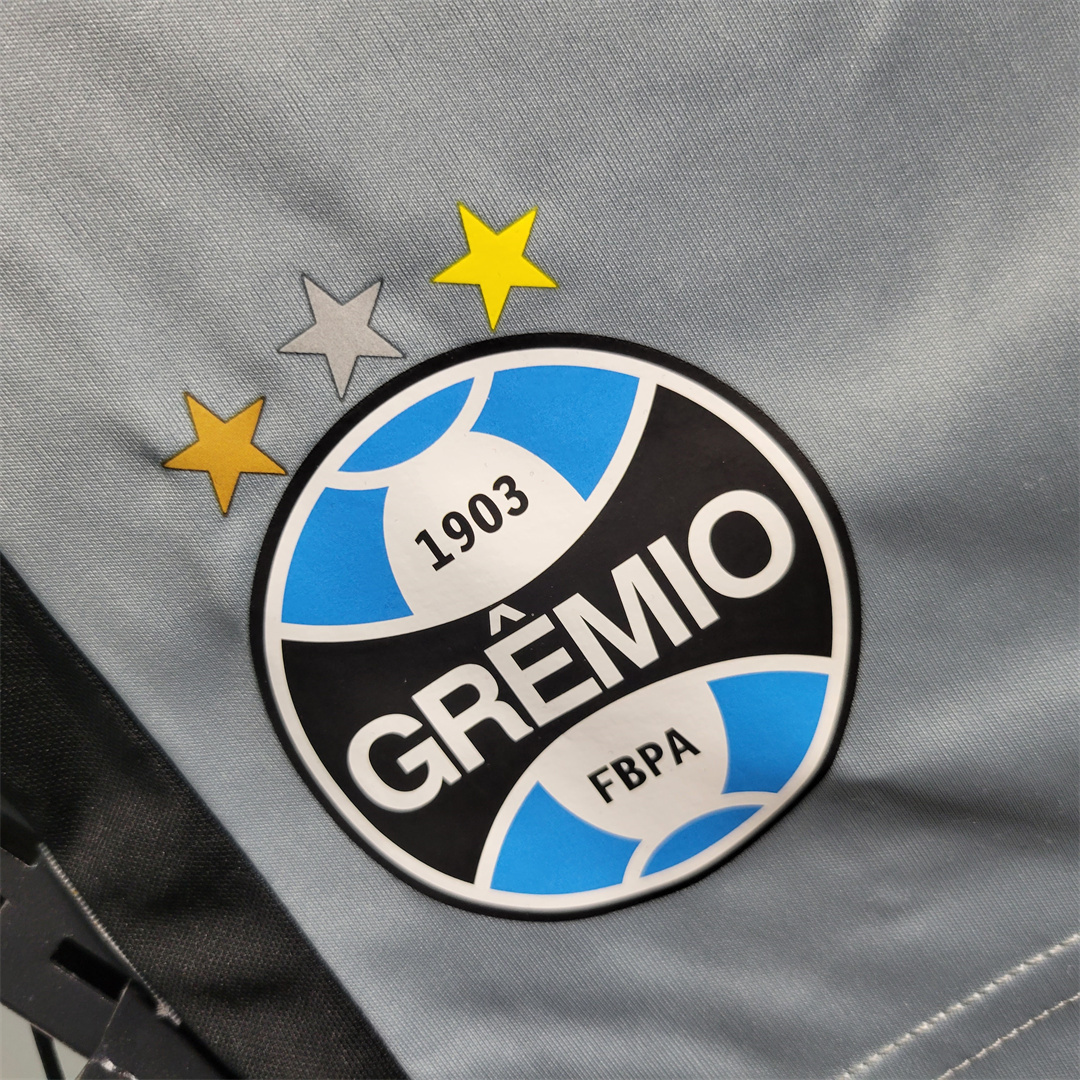 23-24 Gremio Gray Shorts 1
