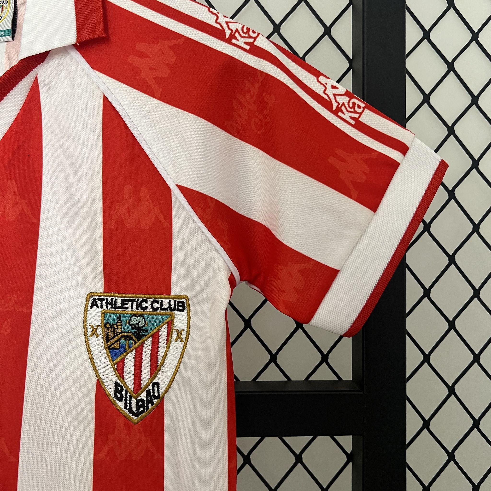 95-57 Athletic Bilbao Home Retro Kid Kits Youth Apparels AAAAJersey Wholesale Yupoo 2