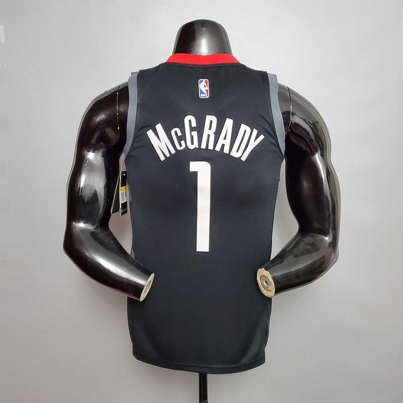 New Rockets Jordan McGrady#1 Theme Limited City Edition Black 3