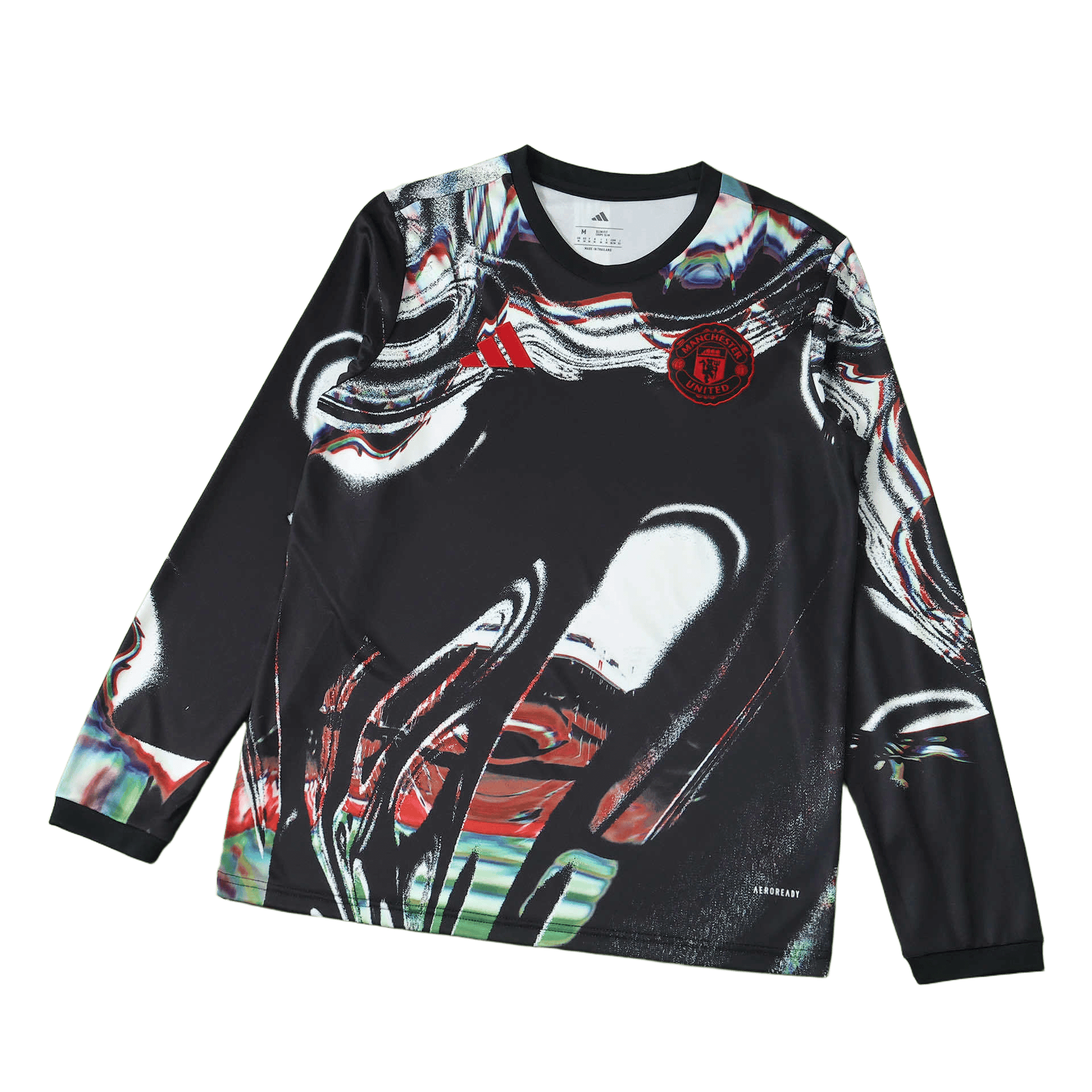 25-26 Manchester United Pre-Match Long sleeve T-Shirt Soccer AAAAJersey Supply Yupoo