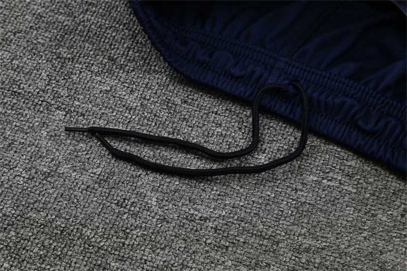 Polo Jordan PSG sapphire blue and white print 16