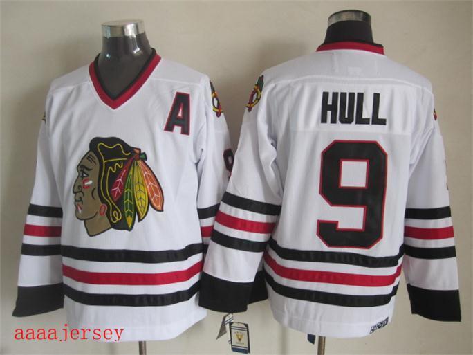 Chicago Blackhawks retro ice hockey jersey M-3XL 芝加哥黑鹰队复古冰球服