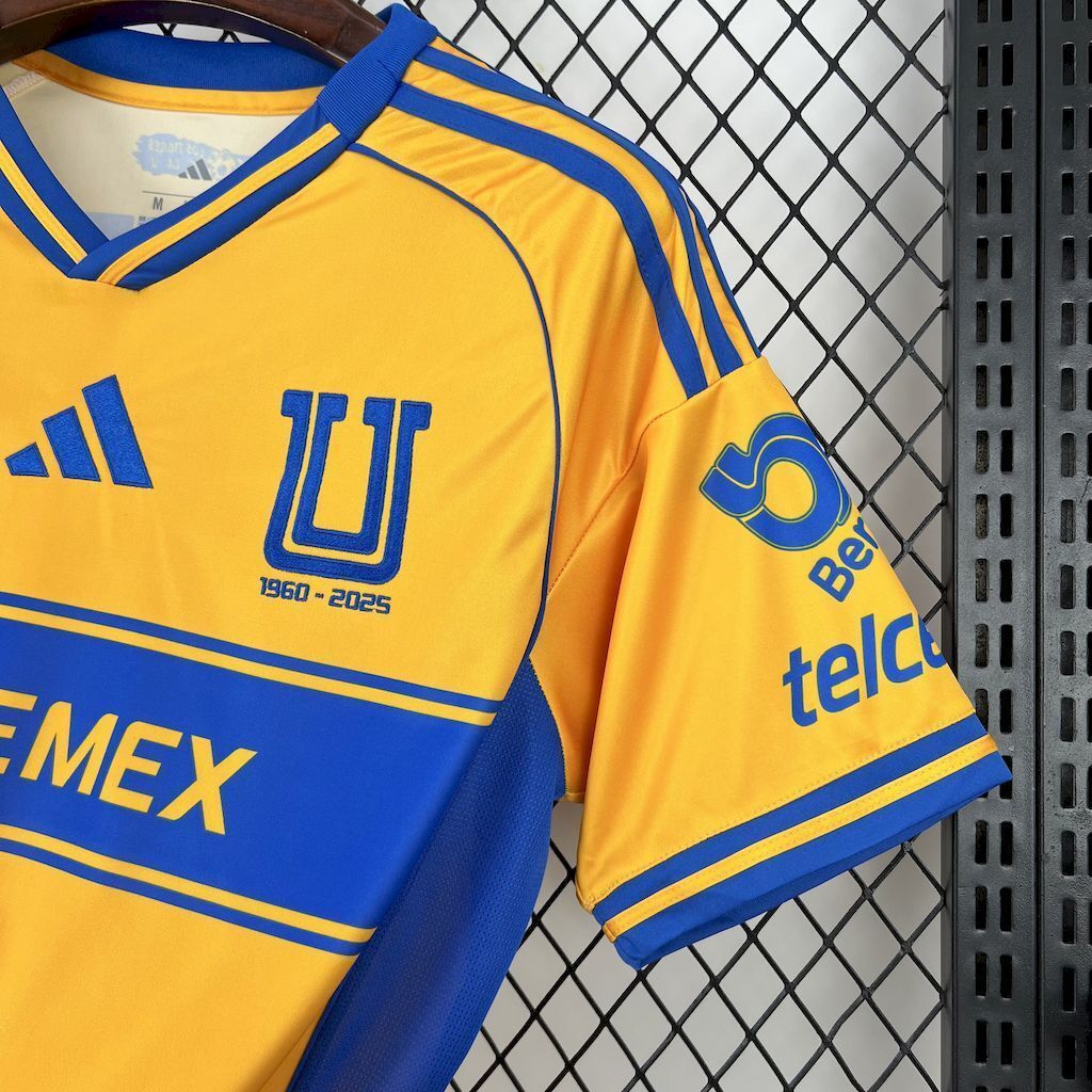 25-26 Tigres Home Kit Soccer AAAAJersey Yupoo S-2XL 3