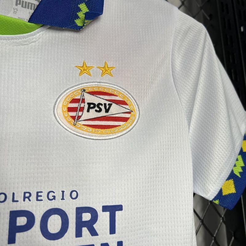 24-25 PSV Third Kid Kits Youth Apparels Football AAAAJersey Yupoo 6