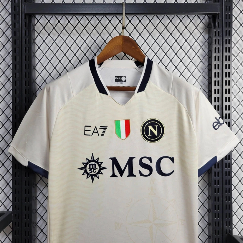 23-24 Napoli White Special Edition Kit Football AAAAJersey Yupoo 2