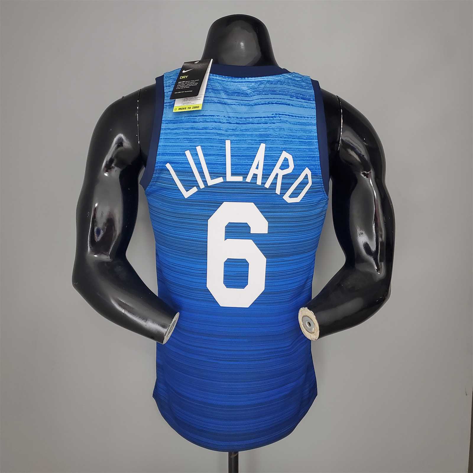2021 Olympic Games LILLARD#6 USA Team USA Blue 5