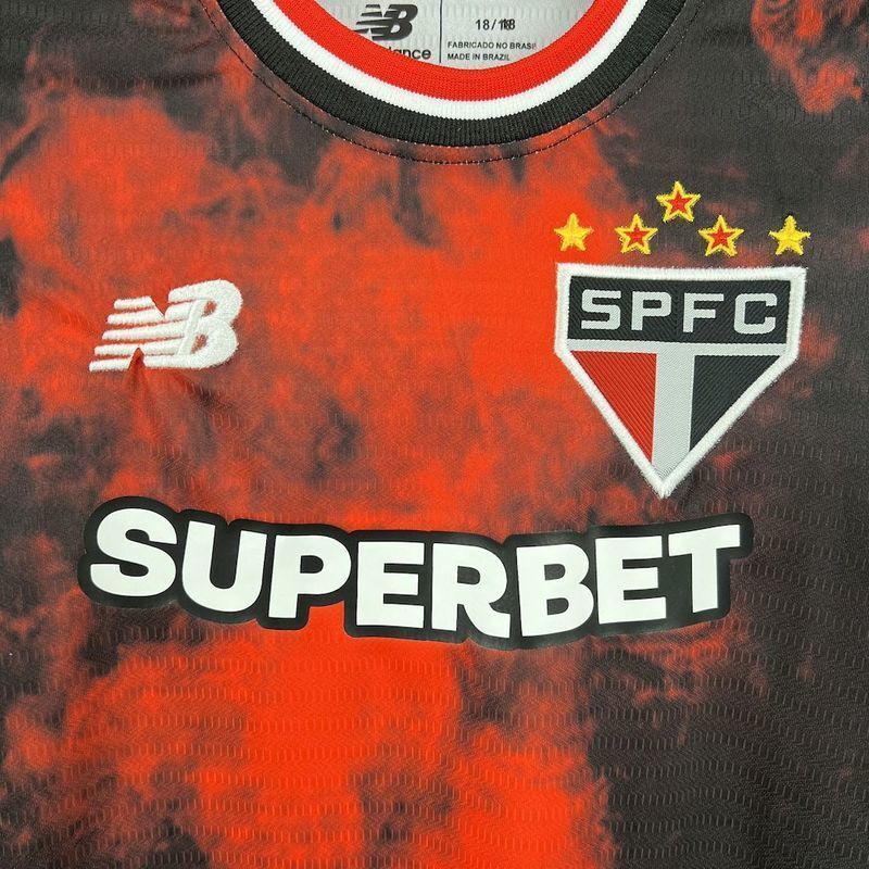 24-25 Sao Paulo Third Kid Kits Youth Apparels Soccer AAAAJersey Yupoo 3