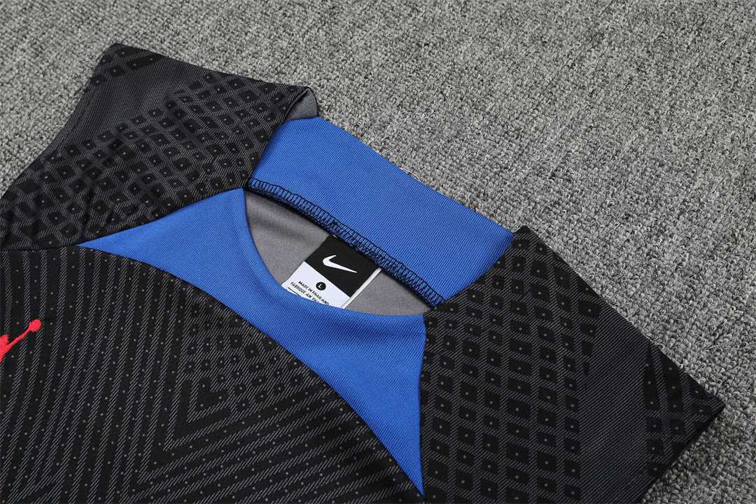 22-23 PSG vest training suit kit Black 15