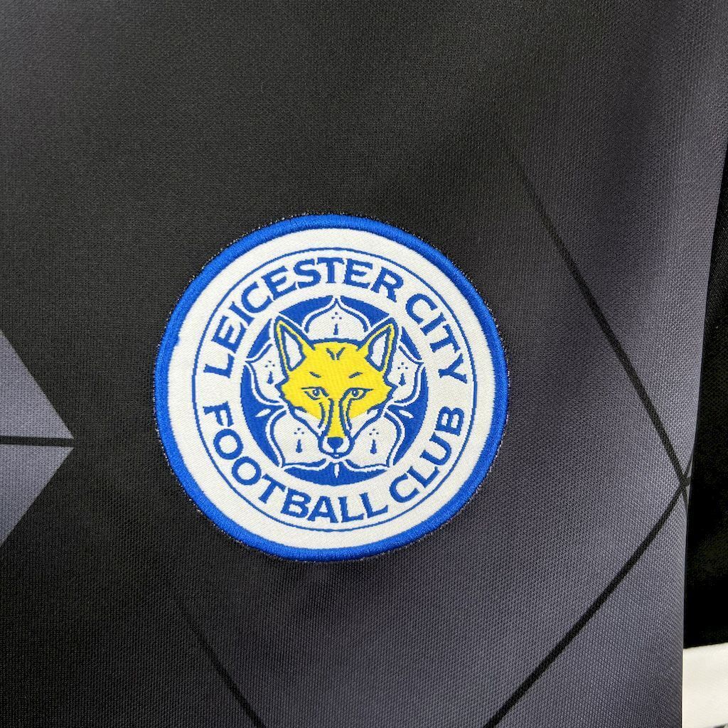15-16 Leicester City Away Retro Kit Vintage Shirt AAAAJersey Supplier Yupoo 4
