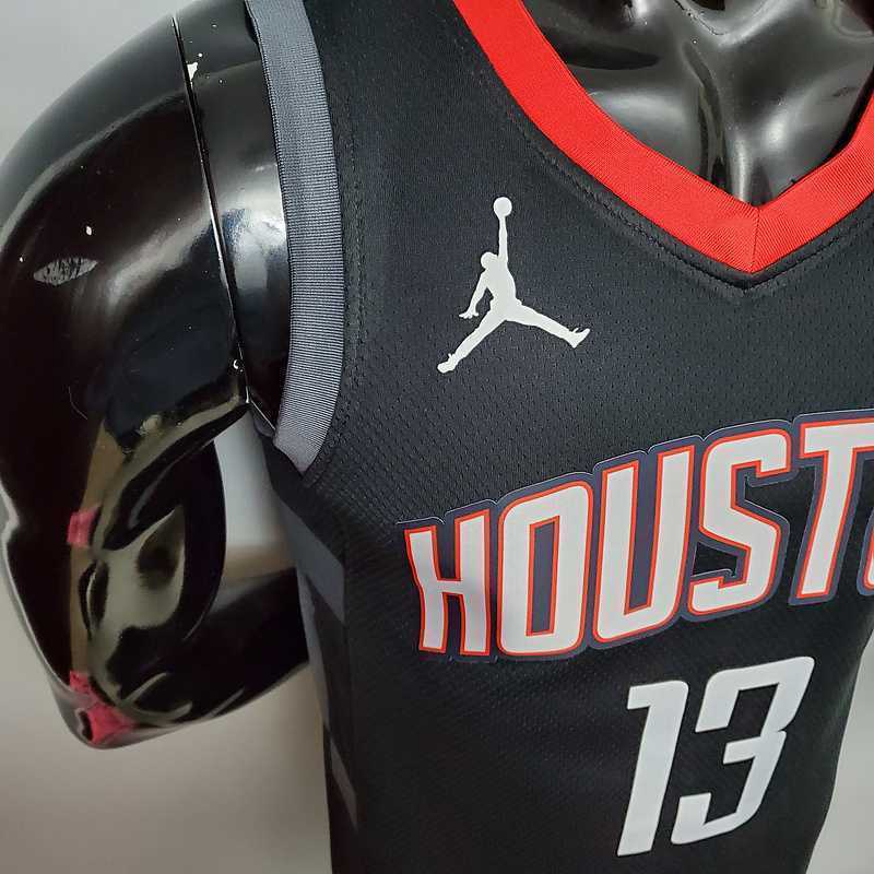 New Rockets Jordan Harden #13 Theme Limited City Edition Black 5