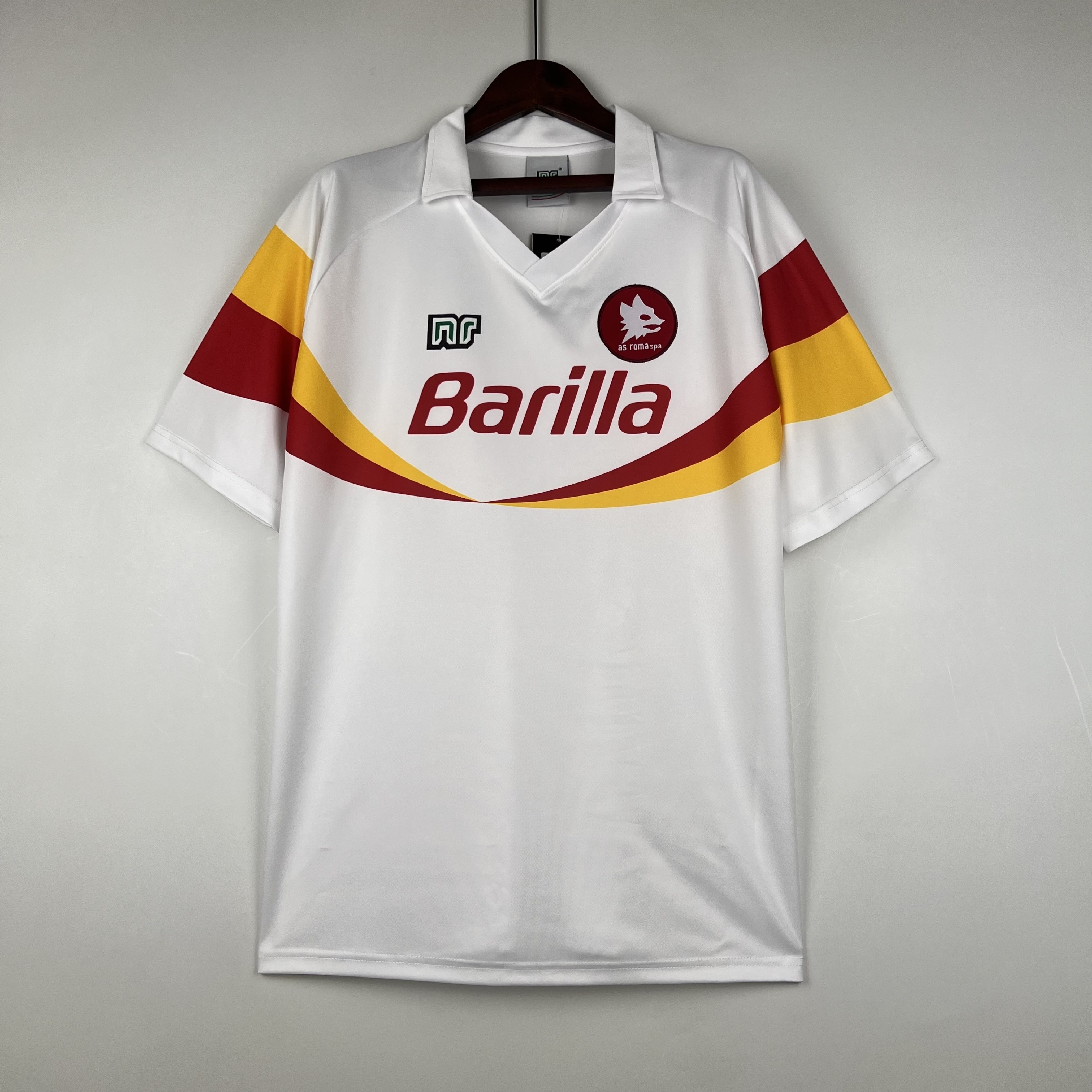 90-91 Roma away S-XXL football t-shirt