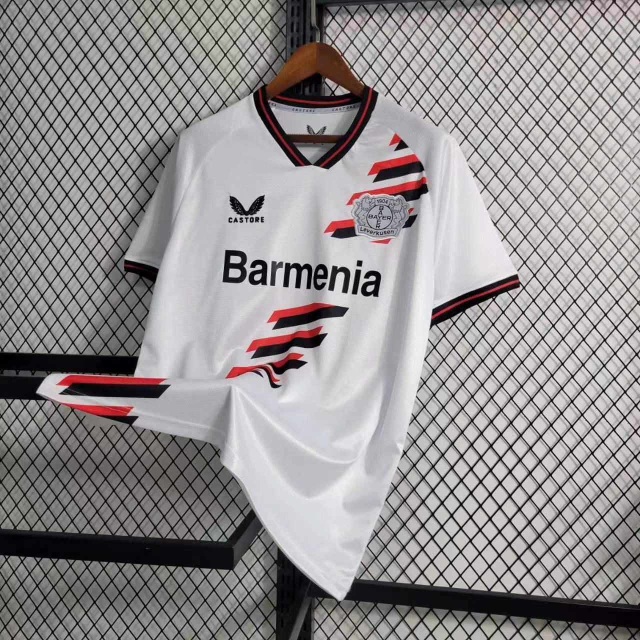 23-24 Leverkusen Away S-XXL Cheap Soccer Jerseys 6