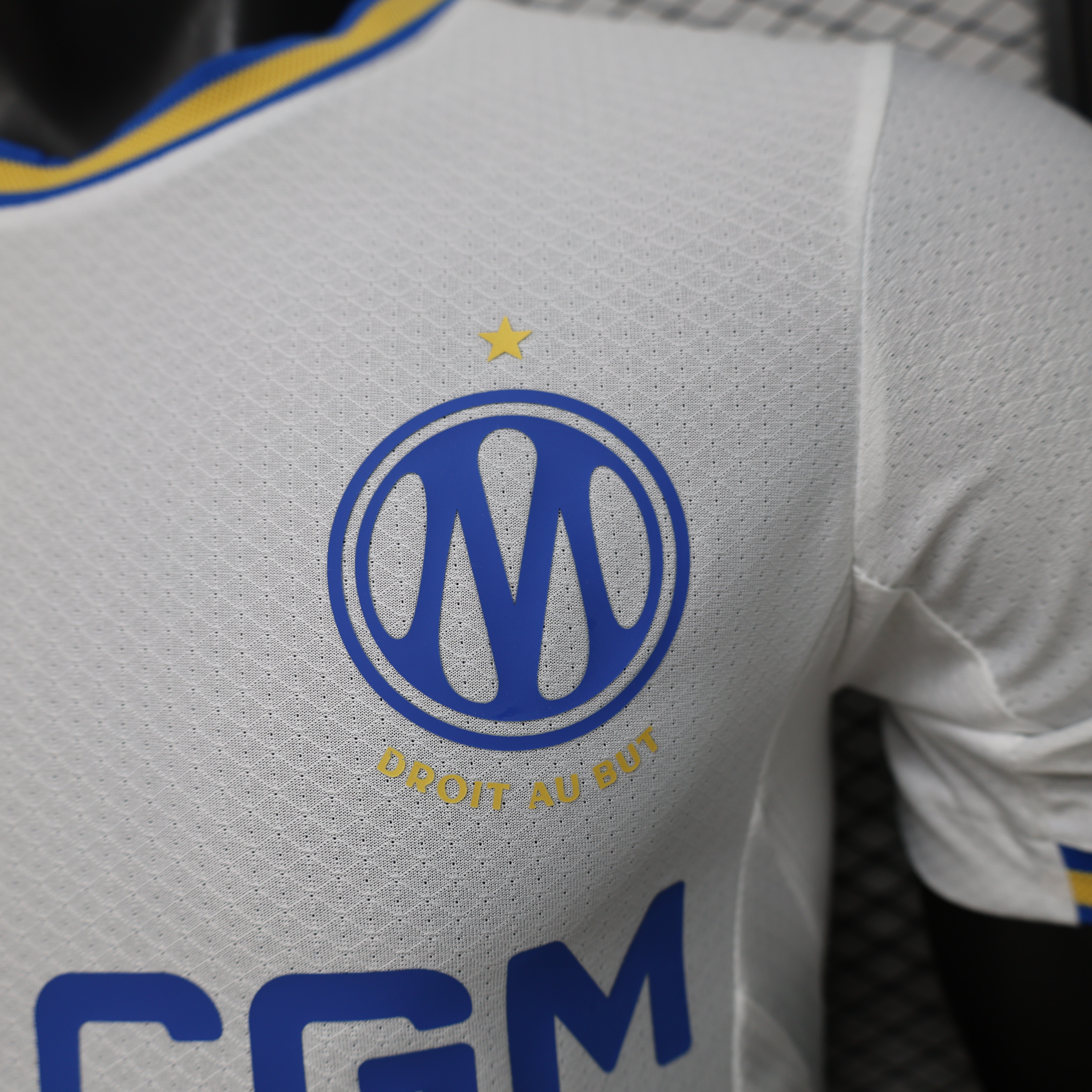26-27 Olympique Marseille Home Mens Kit Player Version Soccer T-Shirt AAAAJersey Supply Yupoo 11 7