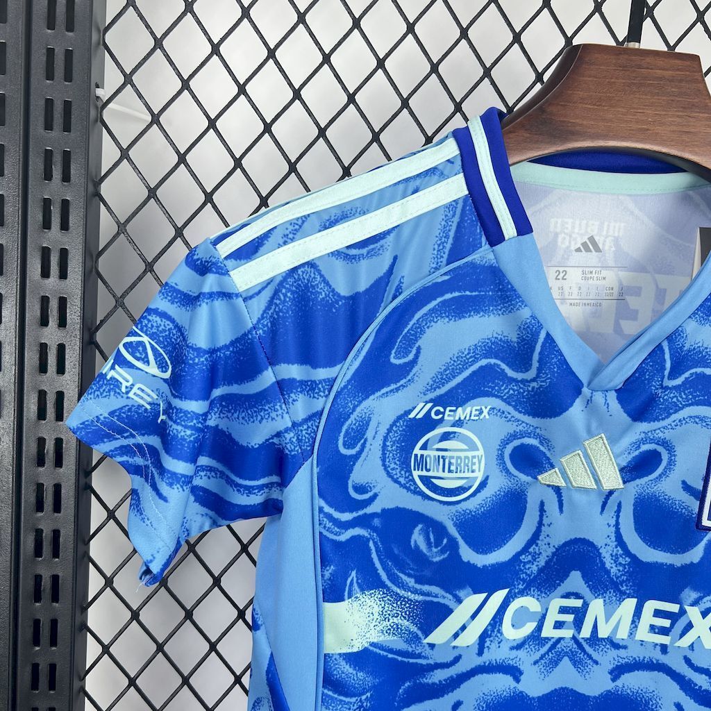 25-26 Tigres UANL Away Kid Kits Youth Apparels AAAAJersey Wholesale Yupoo 4
