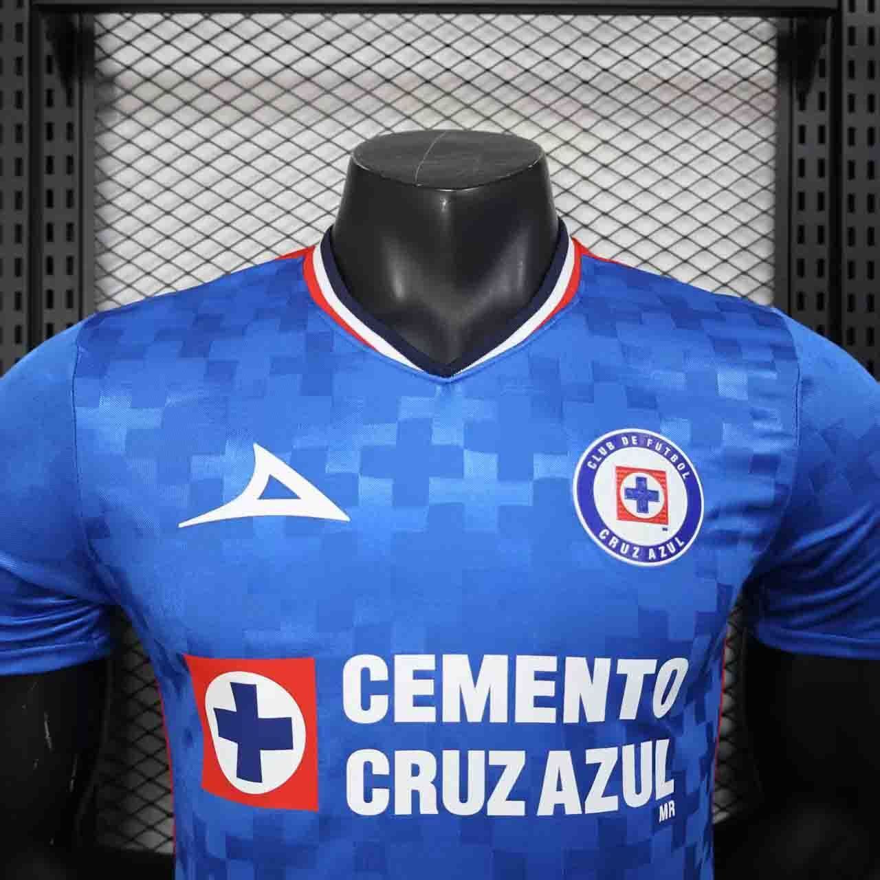 25-26 Cruz Azul Home Kit Player Version Shirt AAAAJersey Wholesale Yupoo 2