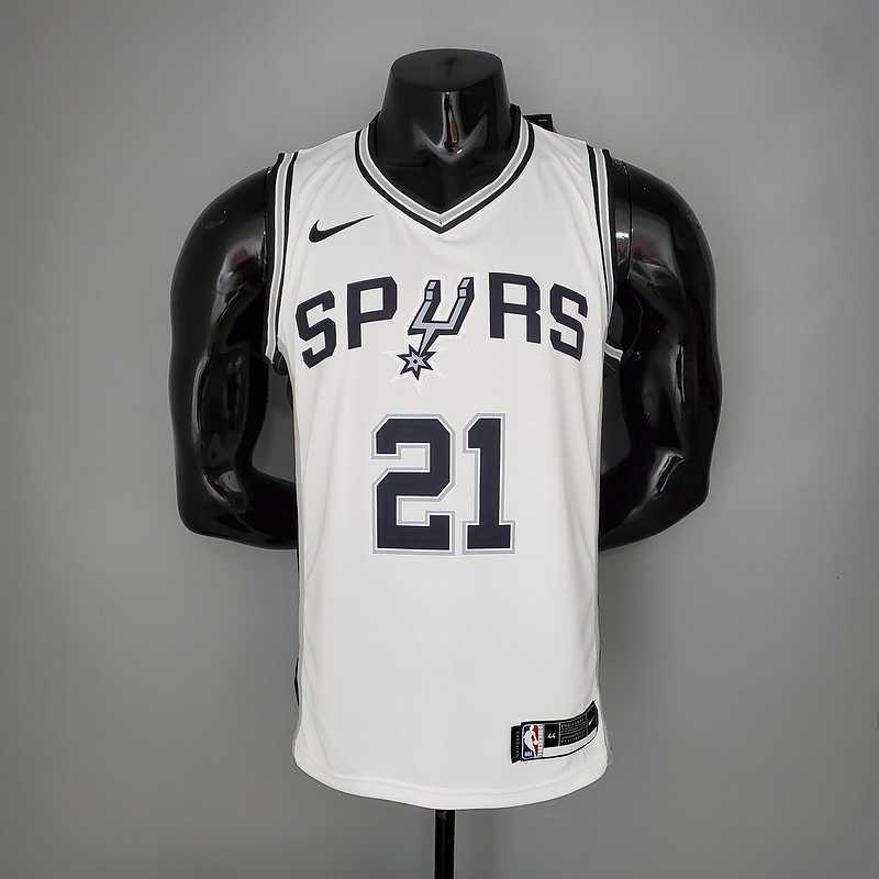 DUNCAN#21 Spurs White