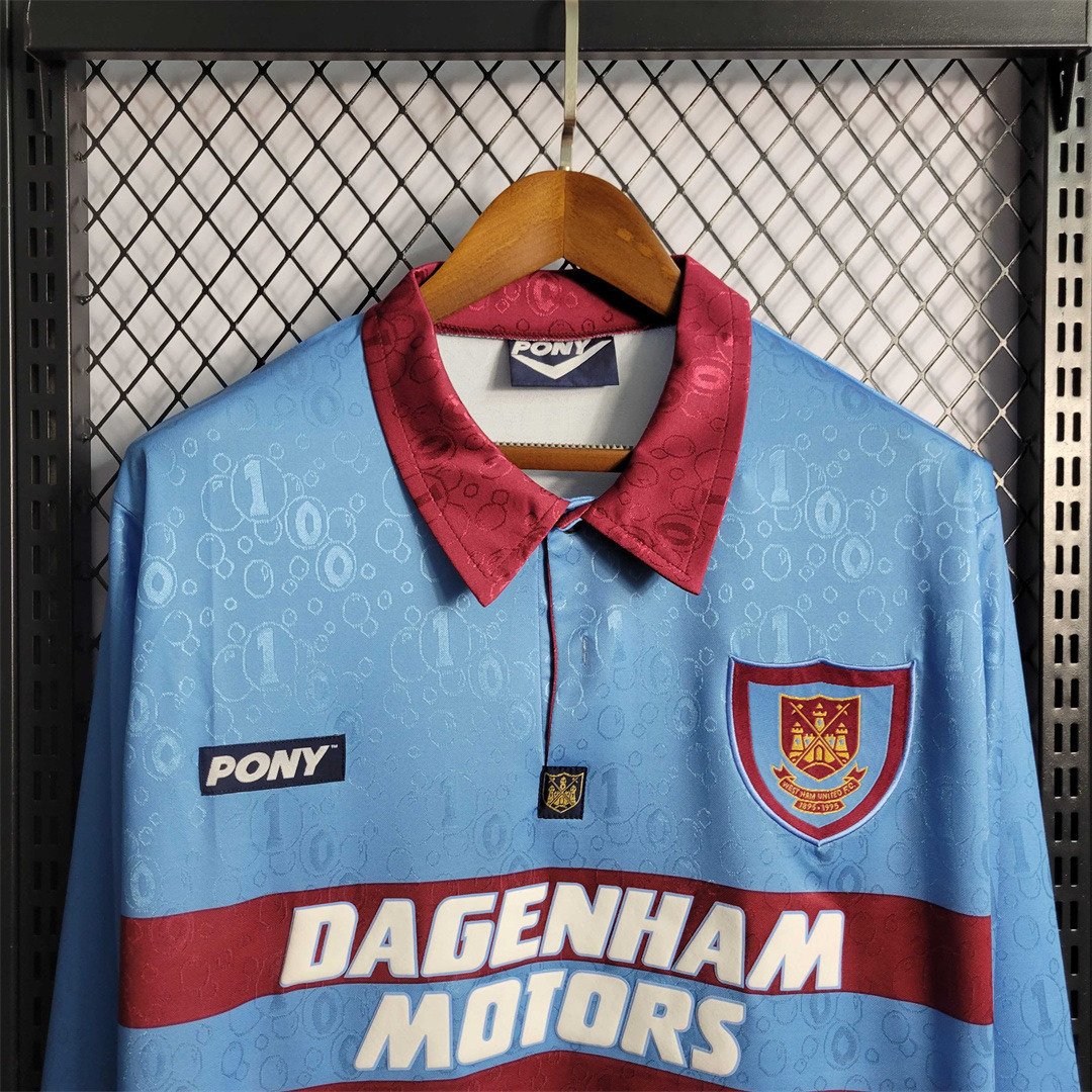 95-97 West Ham away Long Sleeves 2