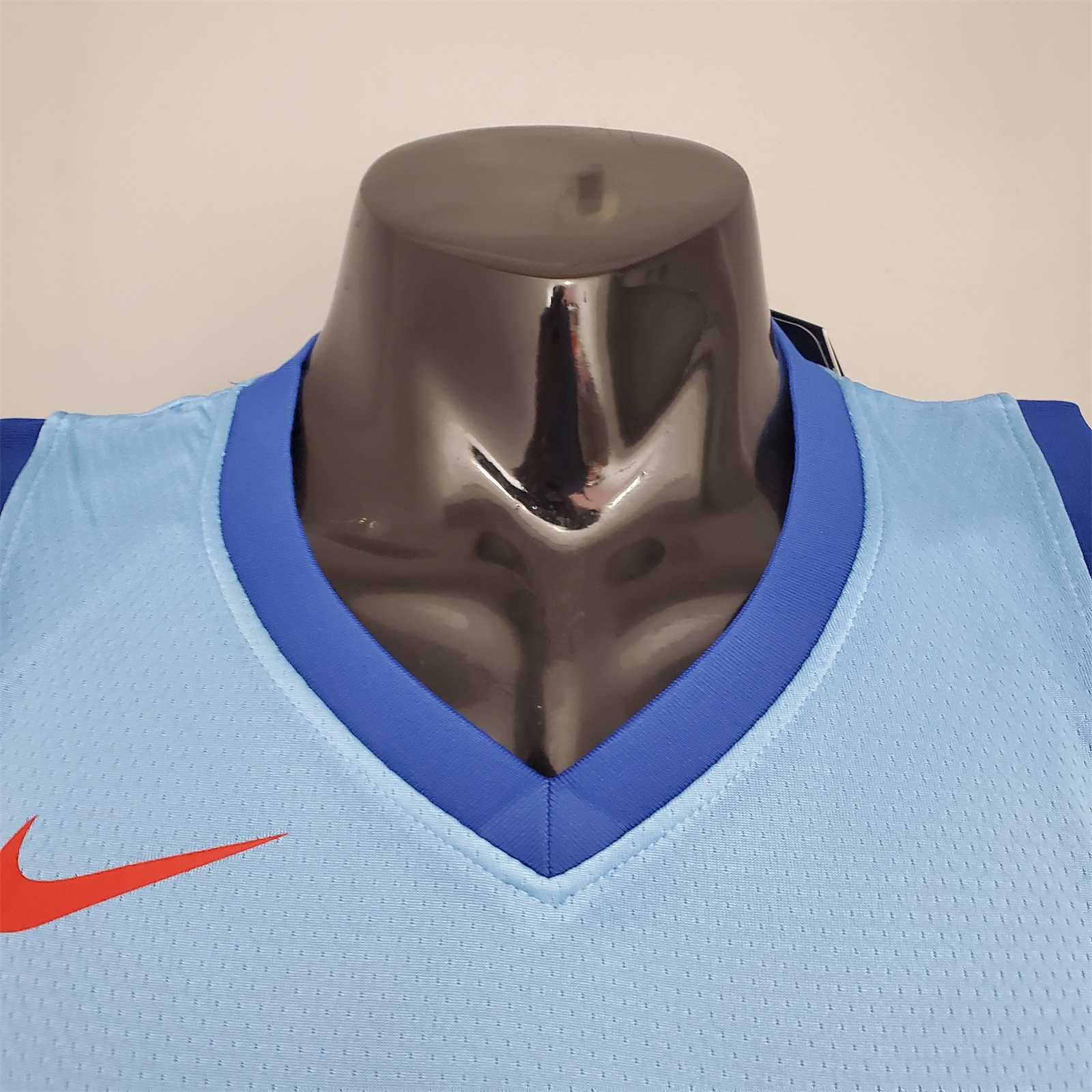 WESTBROOK#0 2021 Rockets City Edition Blue 4