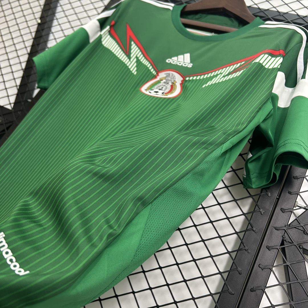 2014 Mexico Home Retro Kit Vintage Shirt AAAAJersey Supply Yupoo 2
