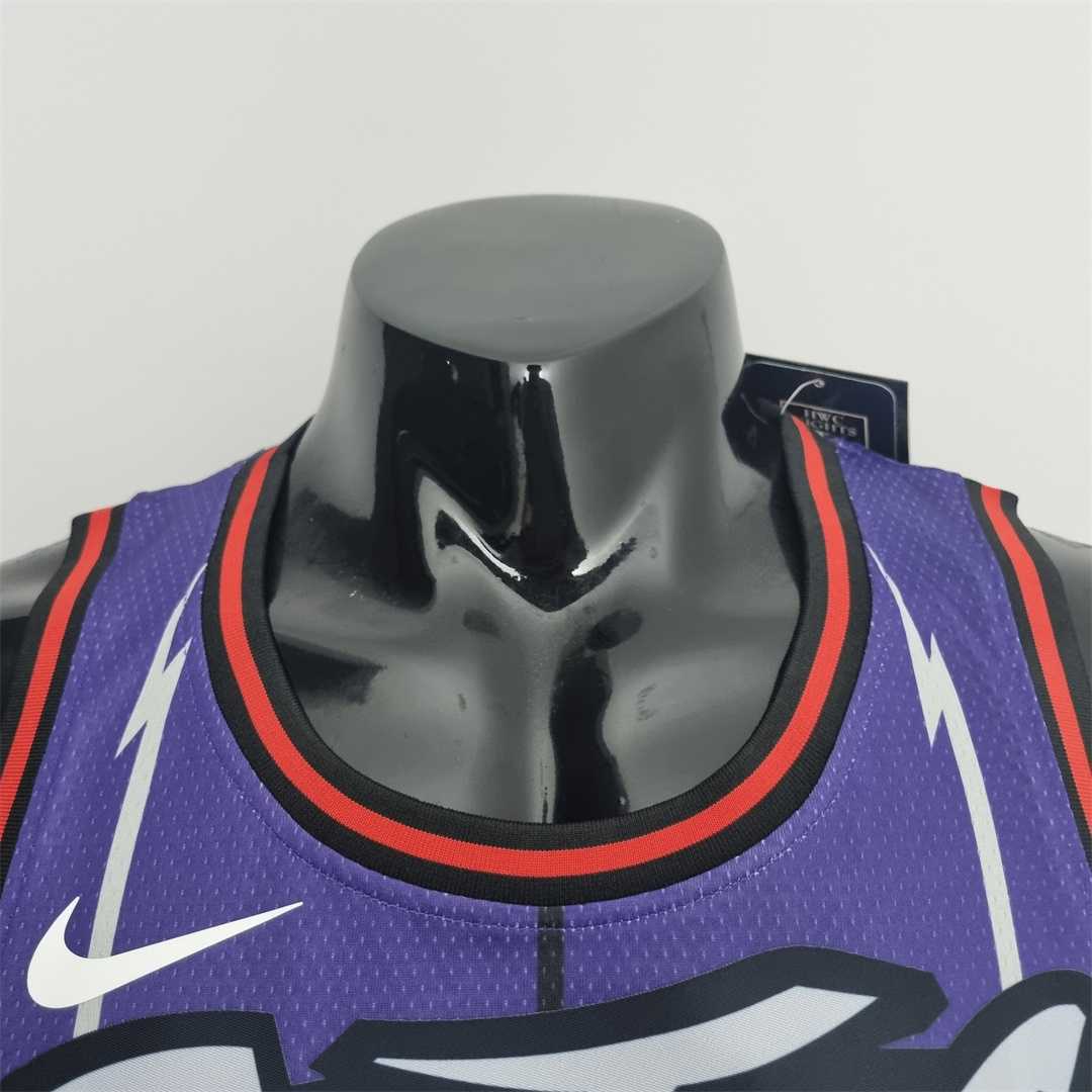Toronto Raptors CARTER#15 Purple NBA Jersey 5