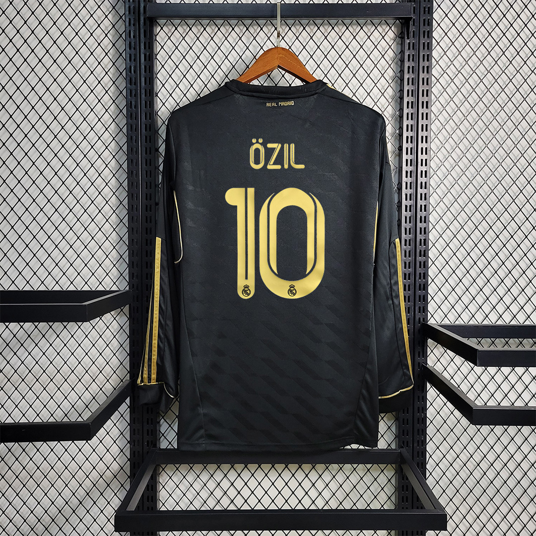 11-12 Real Madrid away black long sleeve 2
