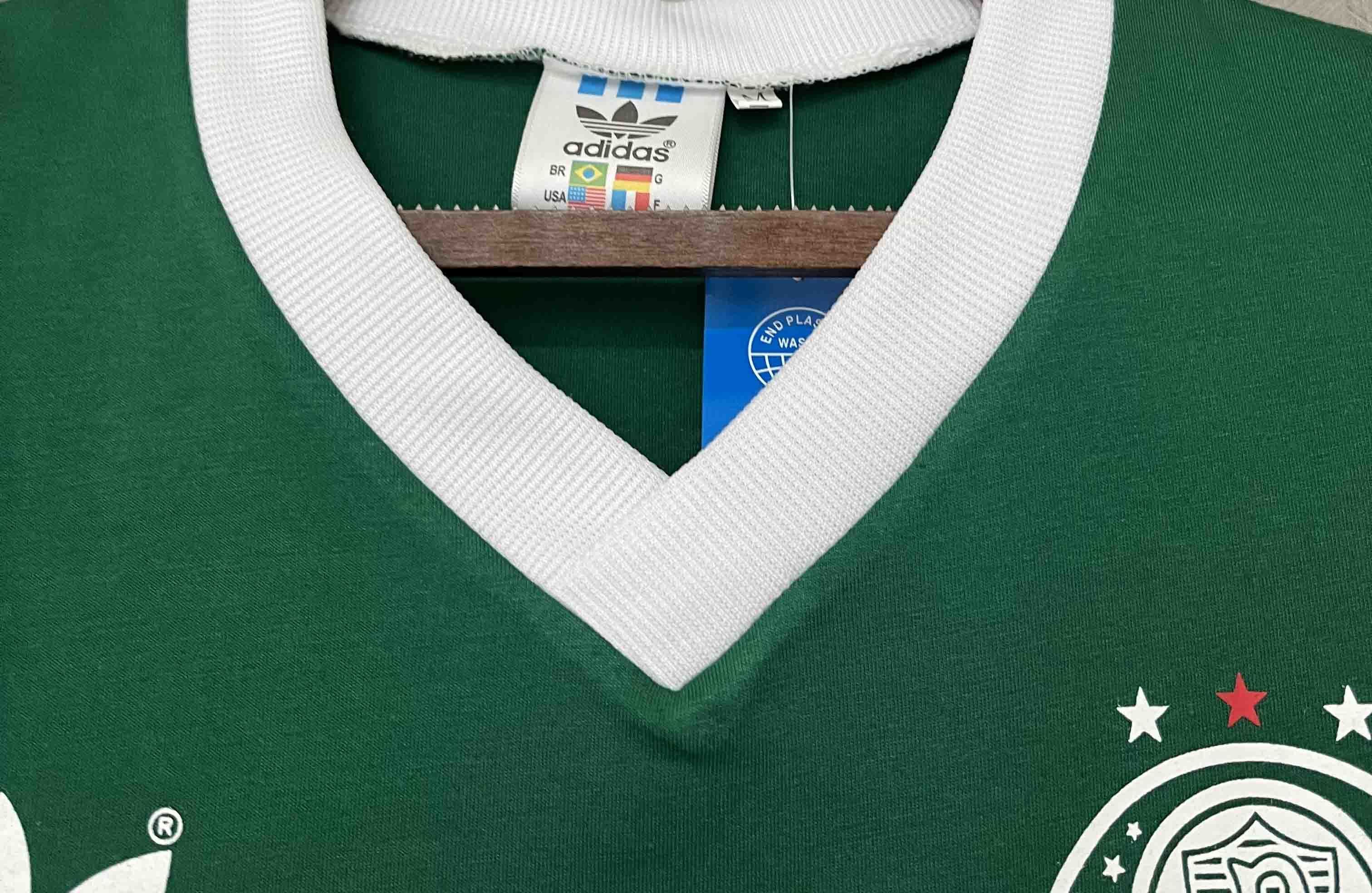 90-91 Palmeiras Home Retro Kit Vintage Shirt AAAAJersey Supplier Yupoo 5