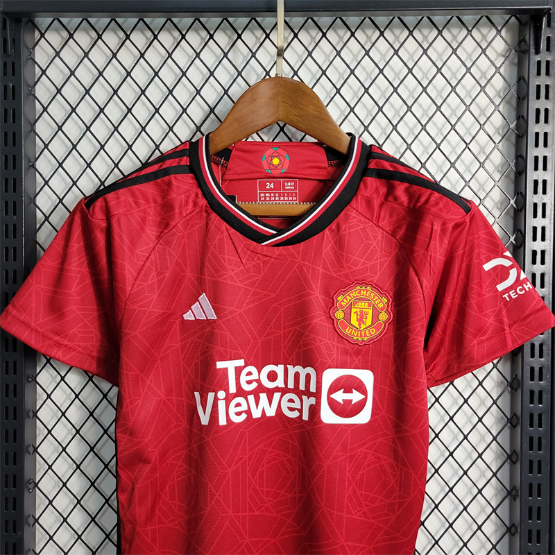 23-24 Manchester United Kids home size 16-28 12