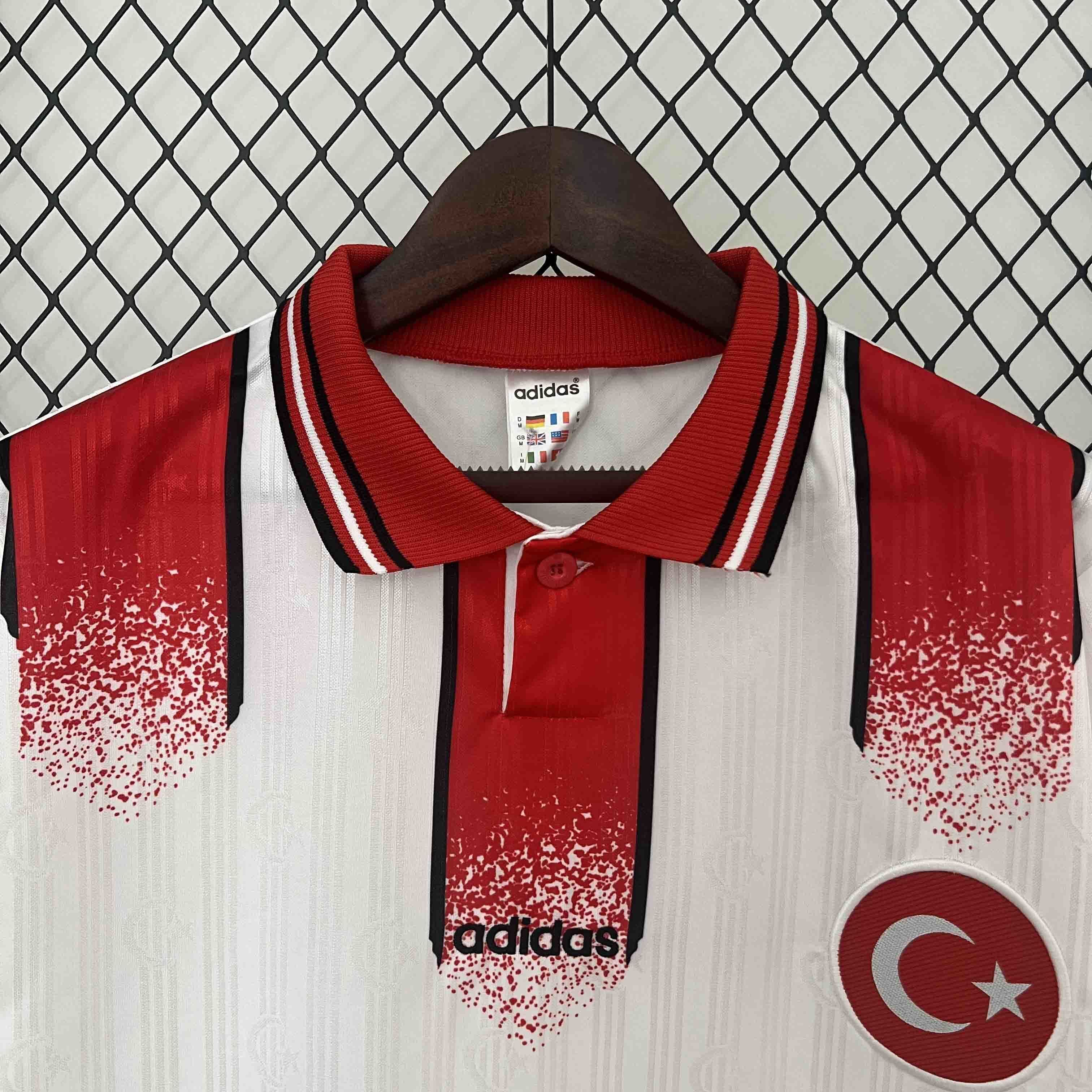 1996 Turkey Away Retro Kit Soccer Uniform AAAAJerseys Dropshipping Yupoo 6