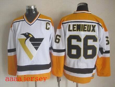 Pittsburgh Penguins retro ice hockey jersey M-3XL 匹兹堡企鹅队复古冰球服 5