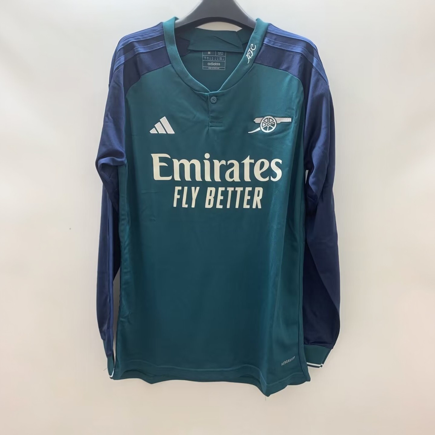 23-24 Arsenal Third Kit Long Sleeve Soccer Jerseys Yupoo