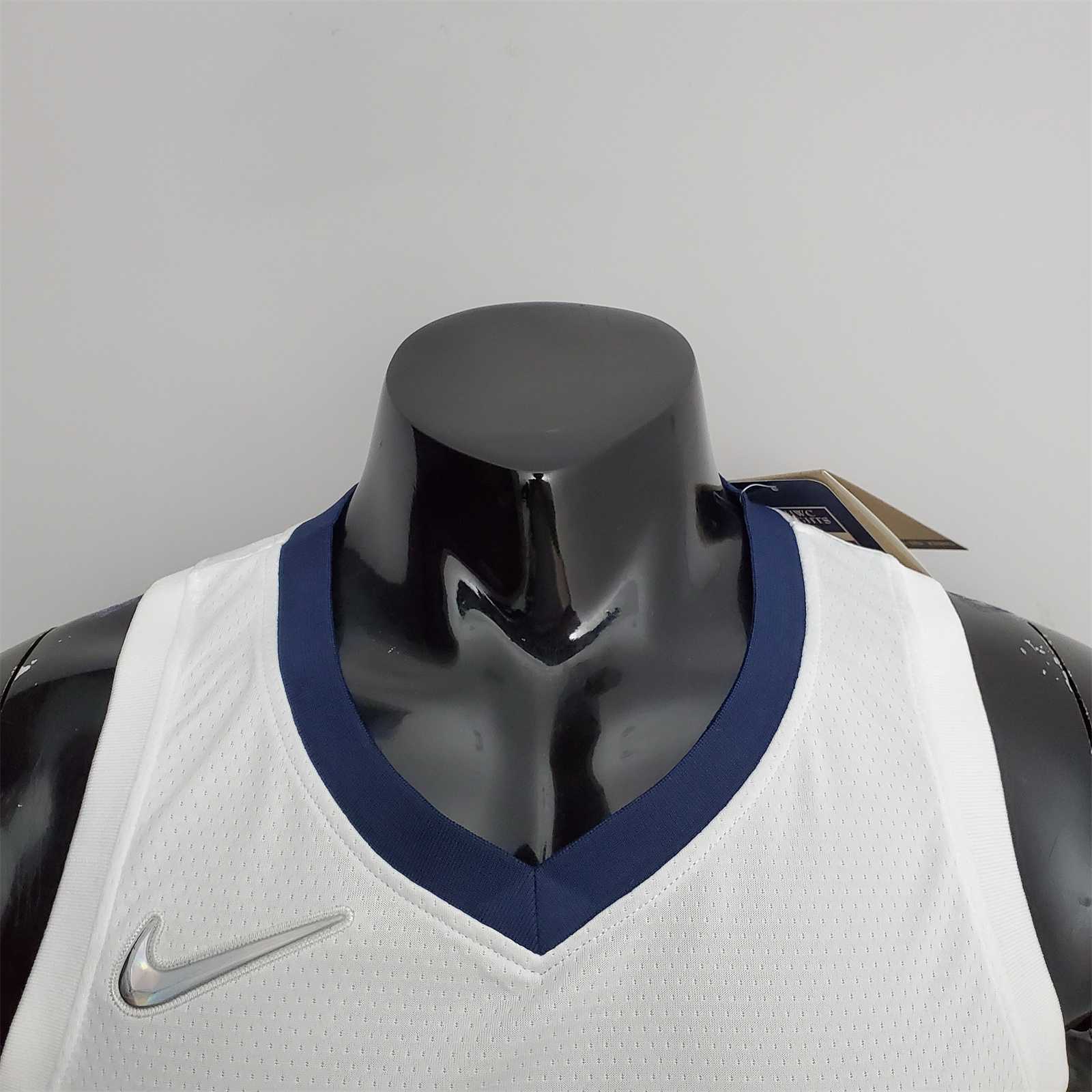 75th Anniversary Memphis Grizzlies MORANT#12 White NBA Jersey 5