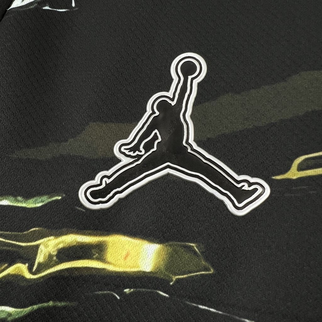 2025-26 PSG Jordan Night Edition Away Long sleev Football jersey Fan version AAAAJersey Supply Yupoo 8