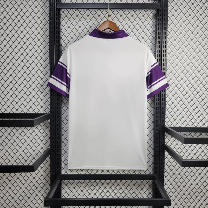 84-85 Fiorentina Away Retro Kit Vintage Shirt Football AAAAJersey Supplier 4
