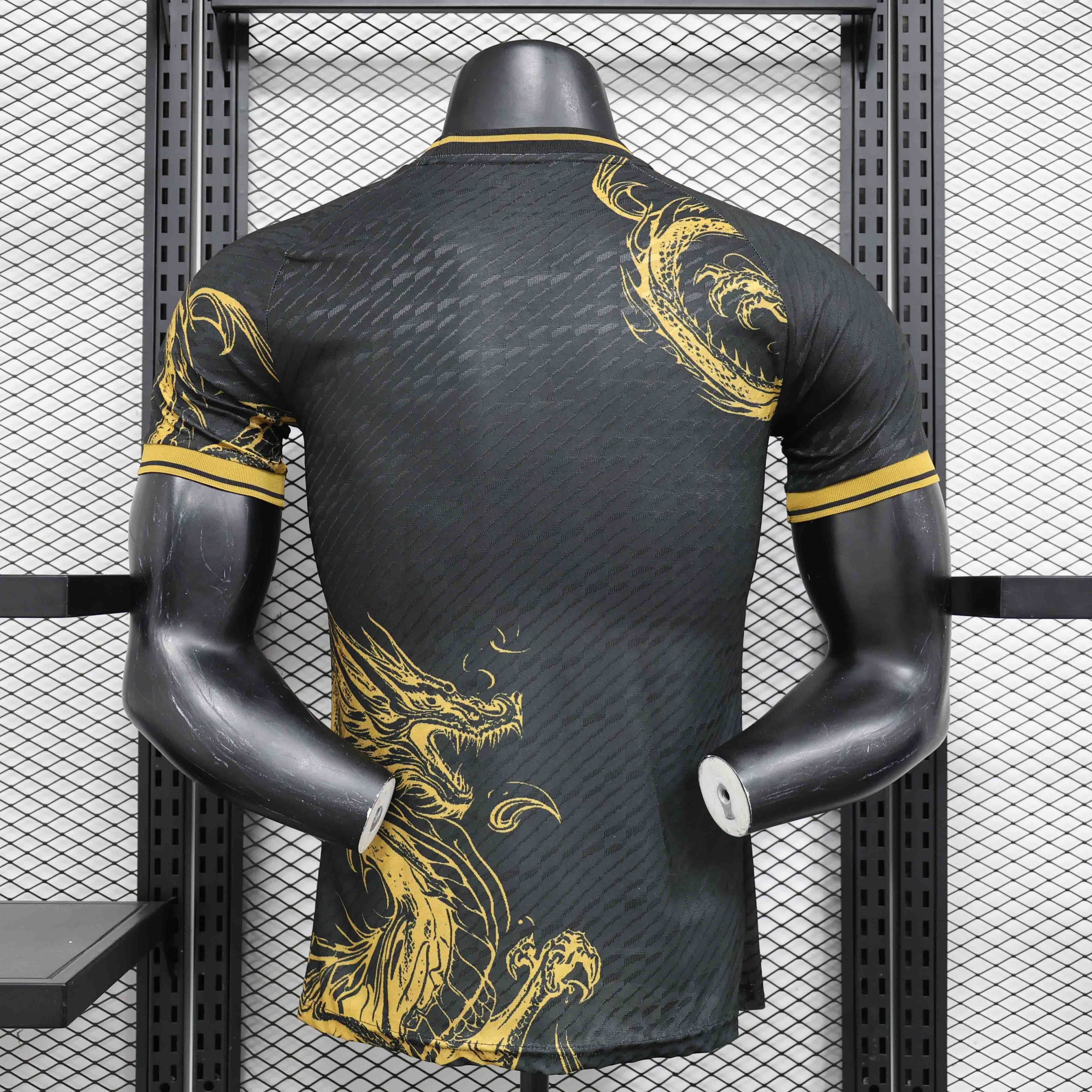 24-25 Real Madrid Golden Dragon Special Edition Kit Player Version Shirt Soccer AAAAJersey Yupo 1