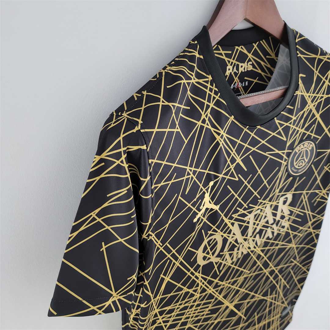 22-23 PSG Training Suit BlackGold Line 5