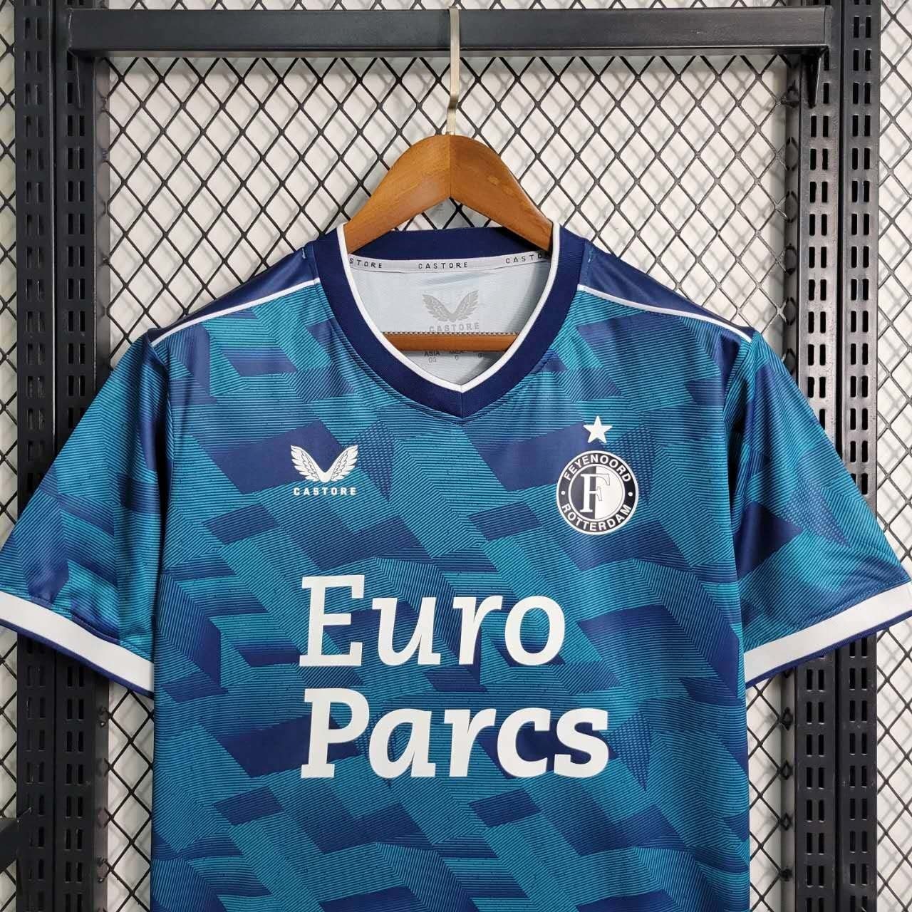 23-24 Feyenoord Away S-XXL Cheap Football Kit 2