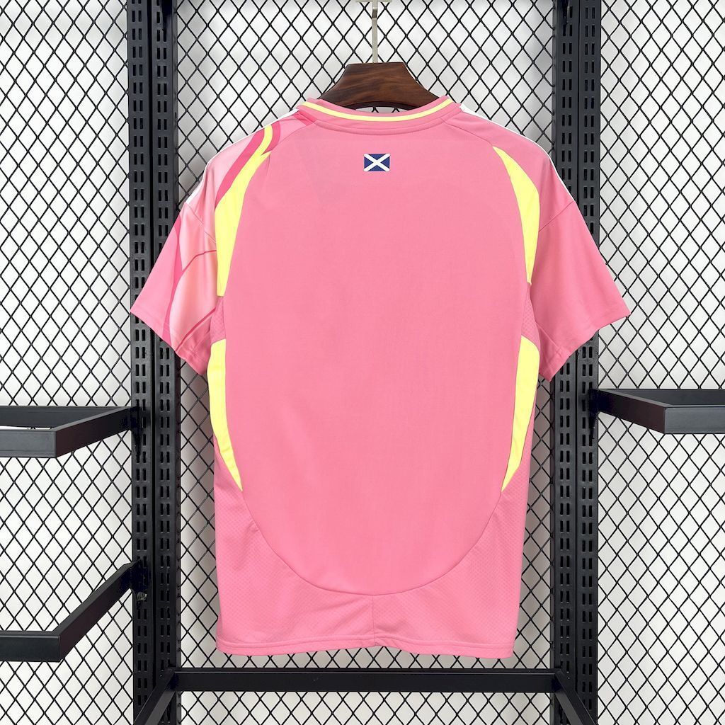2025 Scotland Away Pink Kit UEFA Euro Football ete Sport T-Shirt AAAAJerseys Supplier Yupoo 5