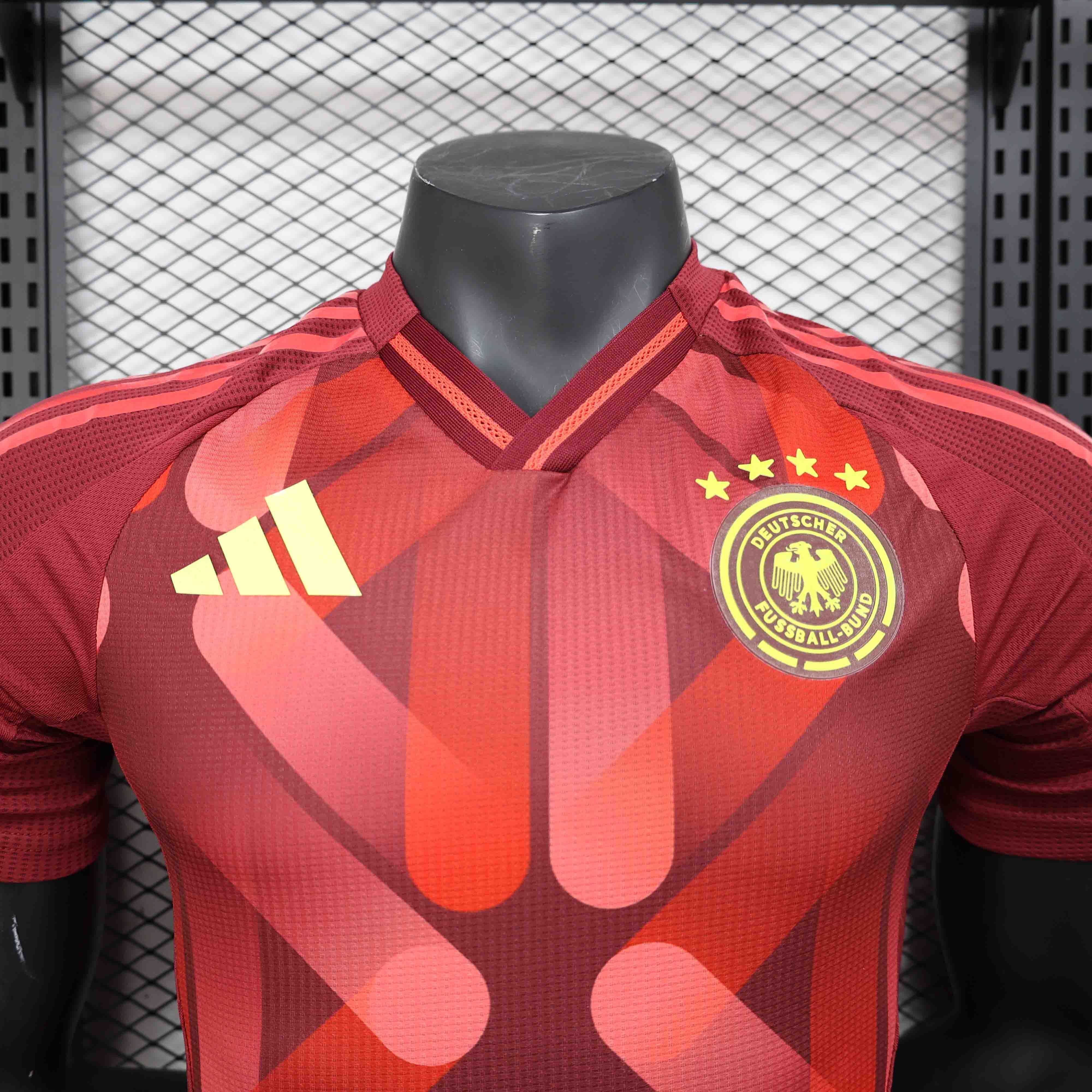 2025 Germany Away Red Kit Player Version Shirt AAAAJersey Supplier Yupoo 5