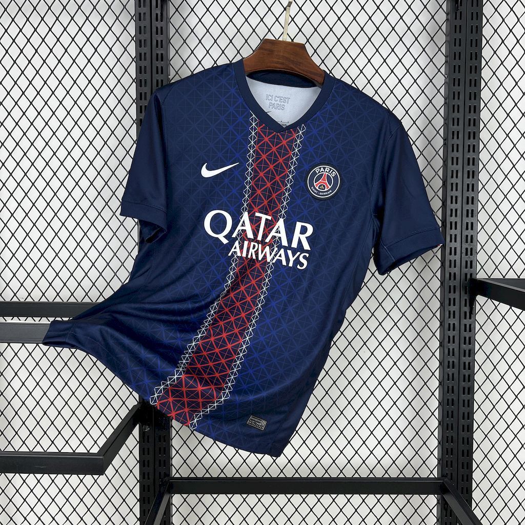 25-26 PSG Home Kit Football T-Shirt AAAAJersey Yupoo