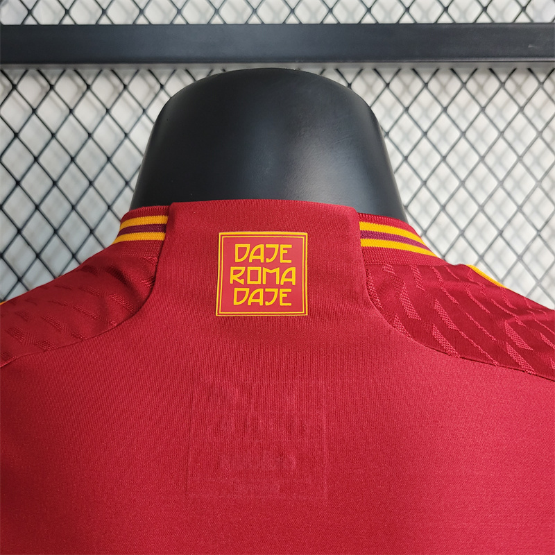23-24 Roma Home Player Version Size S-XXL 8