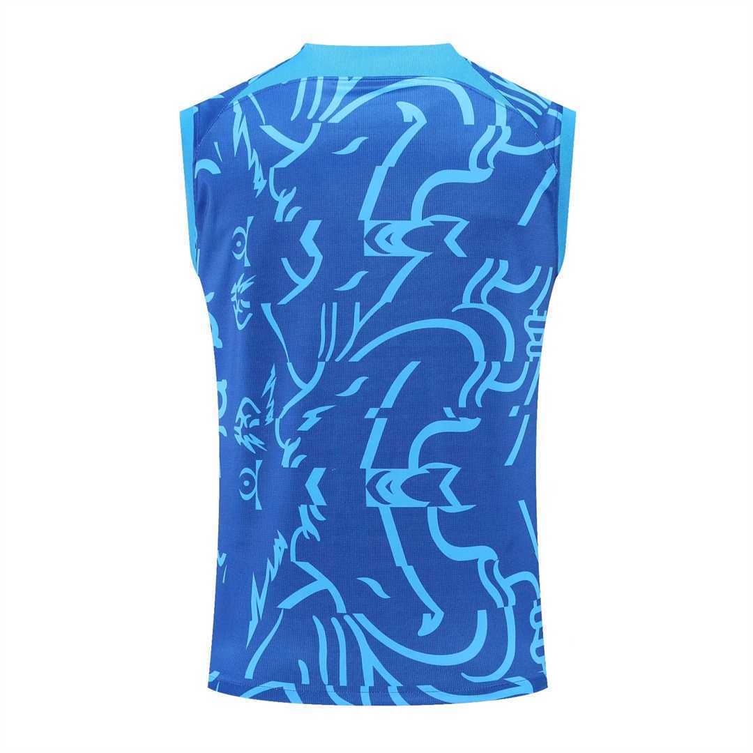 22-23 Chelsea vest training suit kit Blue Camo 10